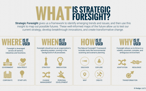What is Strategic Foresight infographic